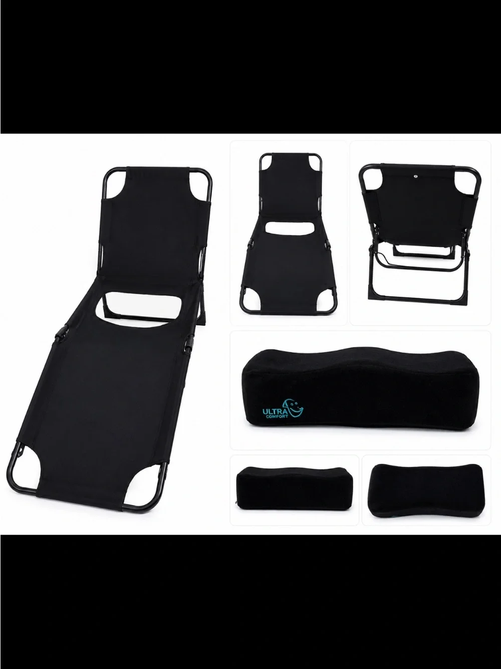 ULTIMATE AMAZING BBL RECOVERY BUNDLE LOUNGE CHAIR AND PILLOW